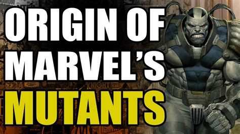 Origins: from Mutants to Marvel's Creation