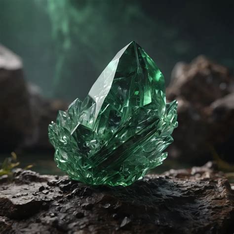 Origins and Formation of Green Black Crystals