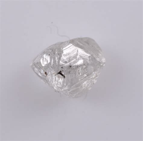 Origins of Rough White Diamonds