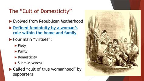 Origins of the Cult of Domesticity