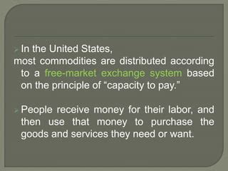 Origins of the Free Market Exchange System