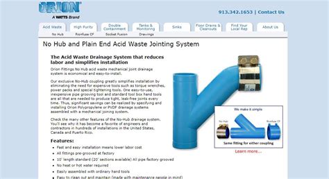 Orion Acid Waste Catalog