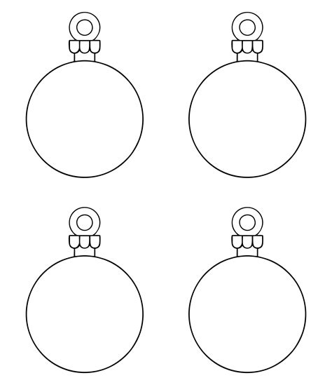 Ornament Printable Templates