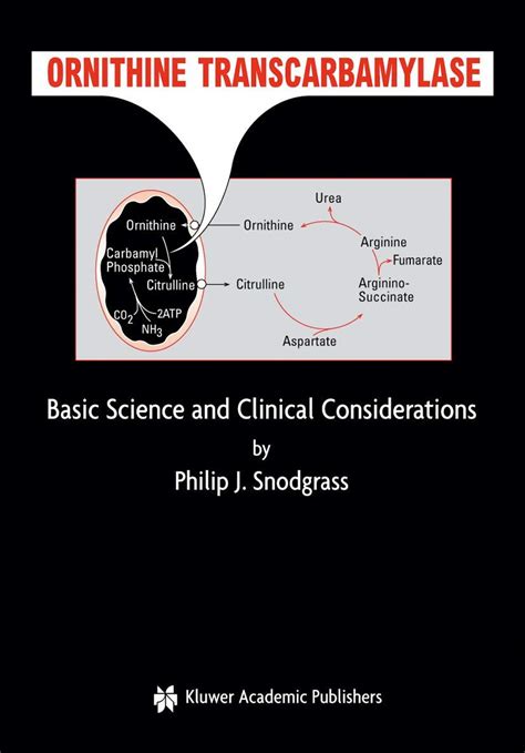 Ornithine Transcarbamylase Basic Science and Clinical Considerations 1st Edition Epub