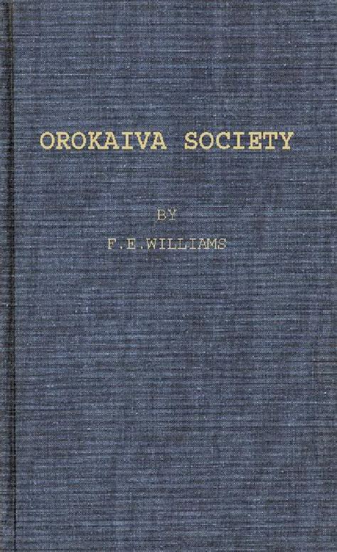 Orokaiva Society Reader