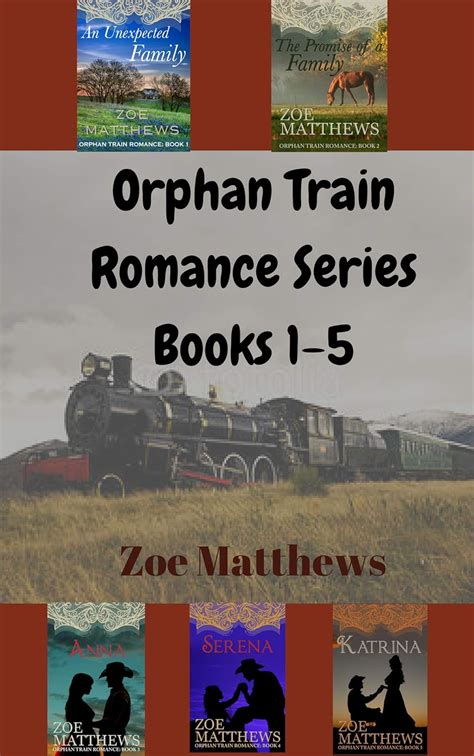 Orphan Train Romance Series Five Books in One Clean Western Historical Romances Epub