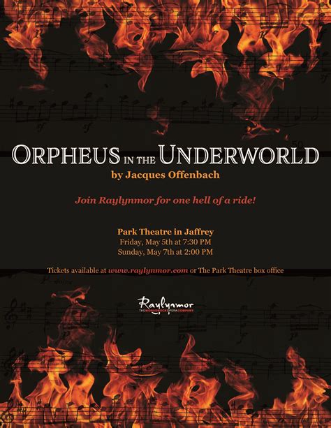 Orpheus in the Underworld Opera: A Timeless Myth Reimagined