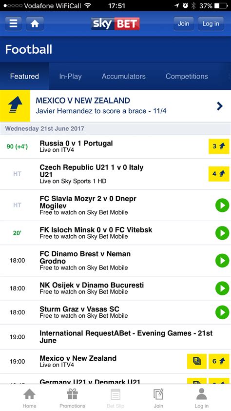 Os 10 Principais Recursos do Sky Bet App