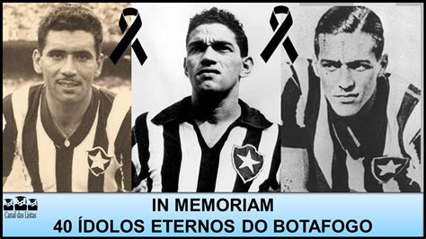 Os Idolos Eternos do Glorioso Botafogo: