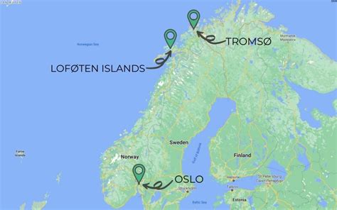 Oslo to Tromsø Flight: 1,000 Miles of Arctic Adventure