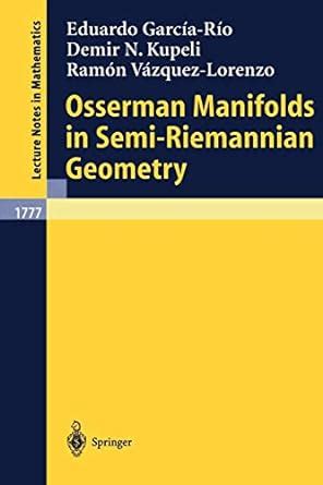 Osserman Manifolds in Semi-Riemannian Geometry Doc