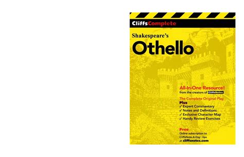 Othello (Cliffs Notes) Kindle Editon