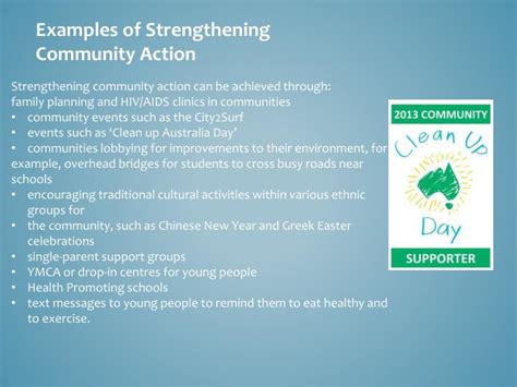 Ottawa Charter Strengthening Community Action Examples: 5 Inspiring Initiatives