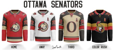 Ottawa Senators Jerseys: An Evolution of Design