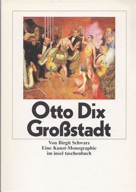 Otto Dix Grossstadt eine Kunst-Monographie Insel Taschenbuch German Edition Epub