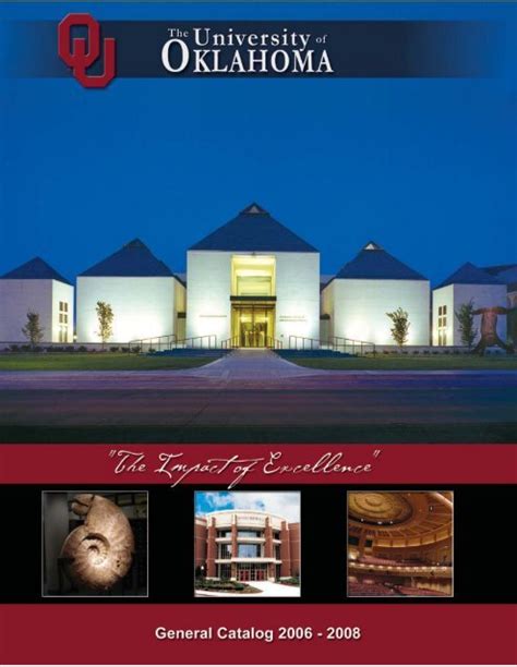 Ou General Catalog For Additional Enrollment Limitations