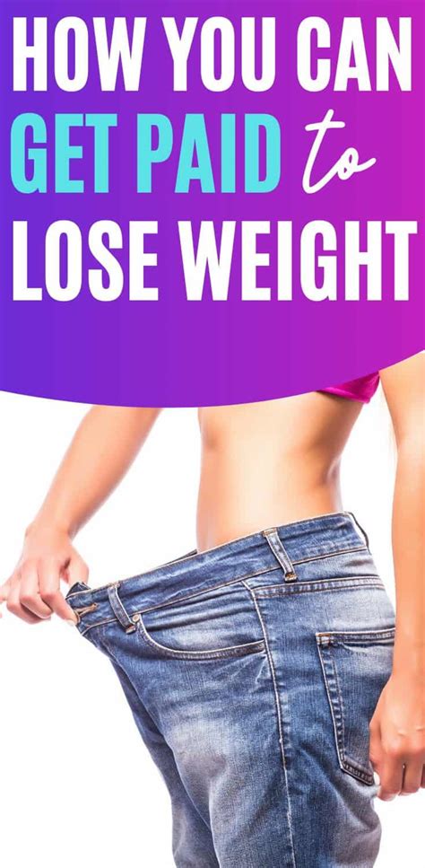 Ounces for Pounds: How to Get Paid to Lose Weight