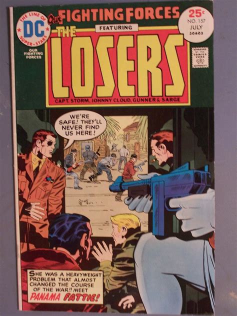 Our Fighting Forces Featuring the Losers Comic Book Panama Fattie 157 Kindle Editon