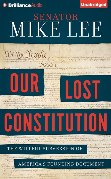 Our Lost Constitution Subversion Americas Kindle Editon