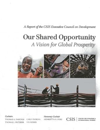 Our Shared Opportunity A Vision for Global Prosperity CSIS Reports Epub