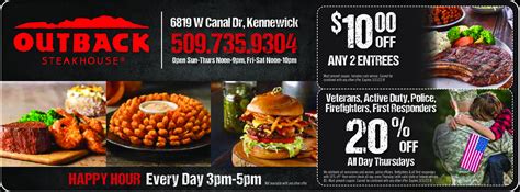 Outback Steakhouse Coupon Printable