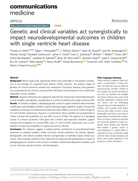 Outcomes in Neurodevelopmental and Genetic Disorders Reader