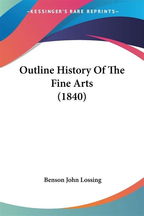 Outline History Of The Fine Arts 1840 Doc