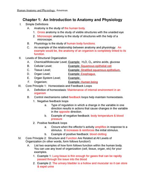 Outlines of Lectures on Human Physiology Doc