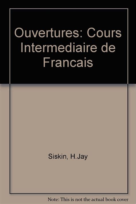 Ouvertures: Cours intermediaire de francais, Troisieme edition, with Free Audio (Listening) CD-ROM, Kindle Editon