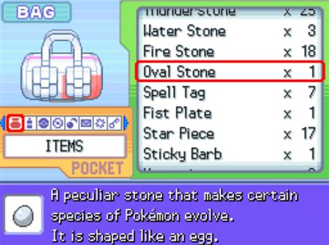 Oval Stone in Pokémon: Evolve Your Pokémon with Ease