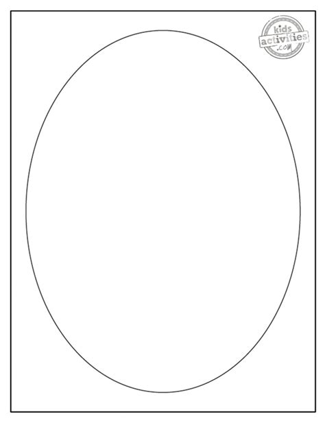 Oval Templates To Print