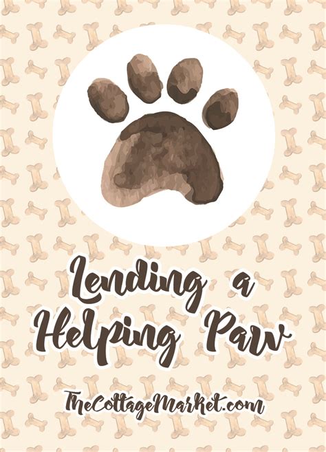 Over 10,000 Ways to Lend a Helping Paw