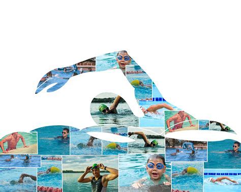 Over 40 Swim Collage: A Guide to Getting Back in the Pool