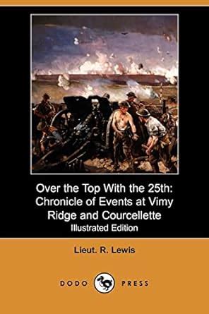 Over the Top With the 25th Chronicle of Events at Vimy Ridge and Courcellette Classic Reprint Kindle Editon