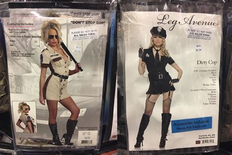 Over-sexualizing the costume: