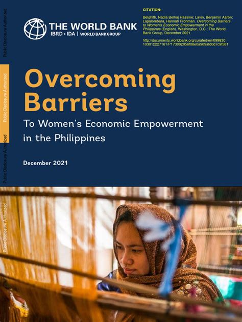 Overcoming Barriers to Women's Economic Empowerment