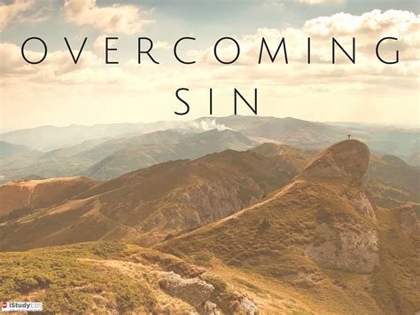 Overcoming Sin and Temptation Reader