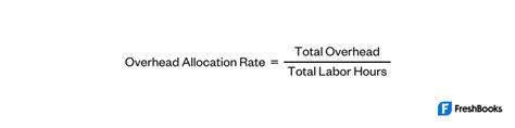 Overhead Allocation Rate Formula: Empowering Accurate Cost Accounting