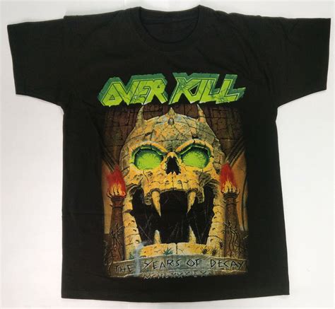 Overkill Band Shirts: Rock 'n' Roll Attire That Kills