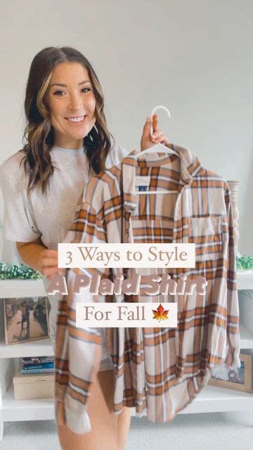 Oversized Plaid Shirt: The Ultimate Fall Staple