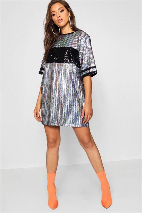 Oversized Sequin T-Shirt Dress: The Perfect Outfit for Any Occasion