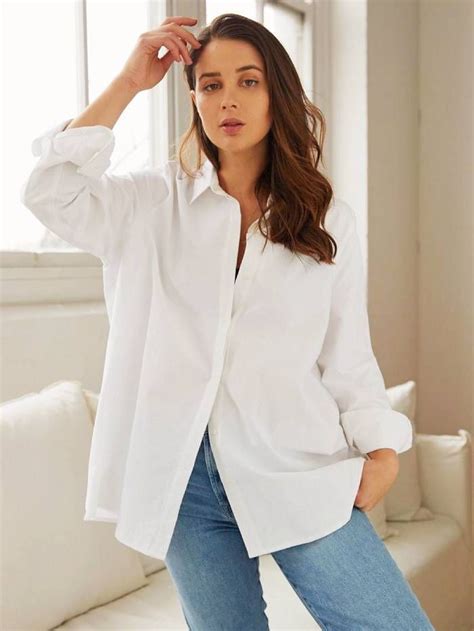 Oversized White Shirt Ladies: A Style Staple for Every Wardrobe