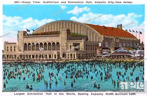 Overview: Convention Hall in Atlantic City, New Jersey