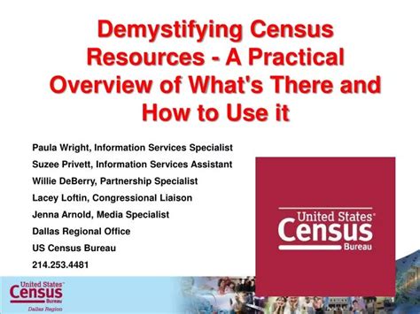 Overview: Demystifying the Census
