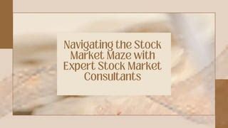 Overview: Navigating the Stock Market Maze