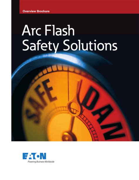 Overview Brochure Arc Flash Safety Solutions Reader