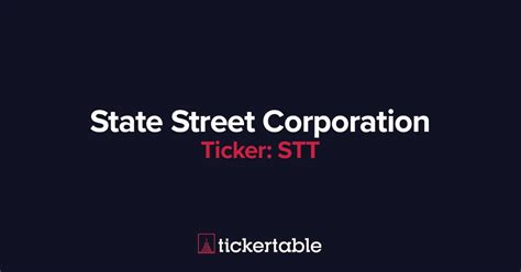 Overview of State Street Corporation