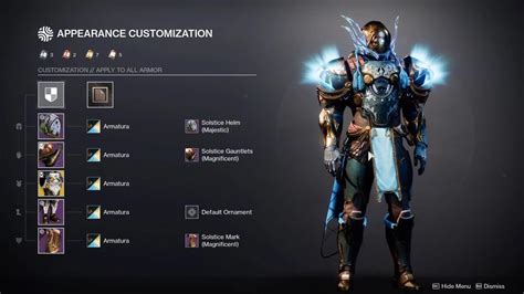 Overview of the Cuirass of the Falling Star Outfit