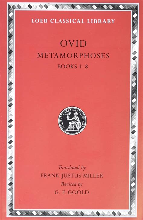 Ovid III Metamorphoses Books I-VIII Loeb Classical Library No 42 Doc