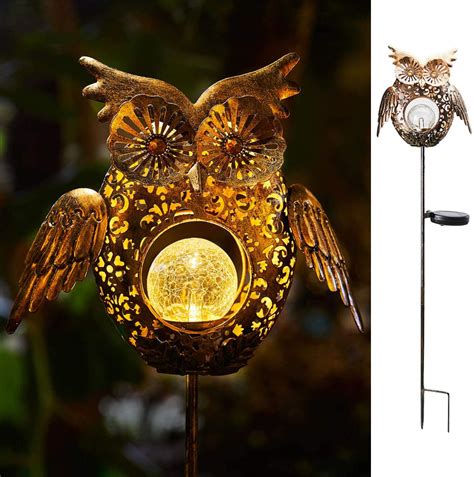 Owl Solar Light: Illuminate Your Nights with Nature's Elegance